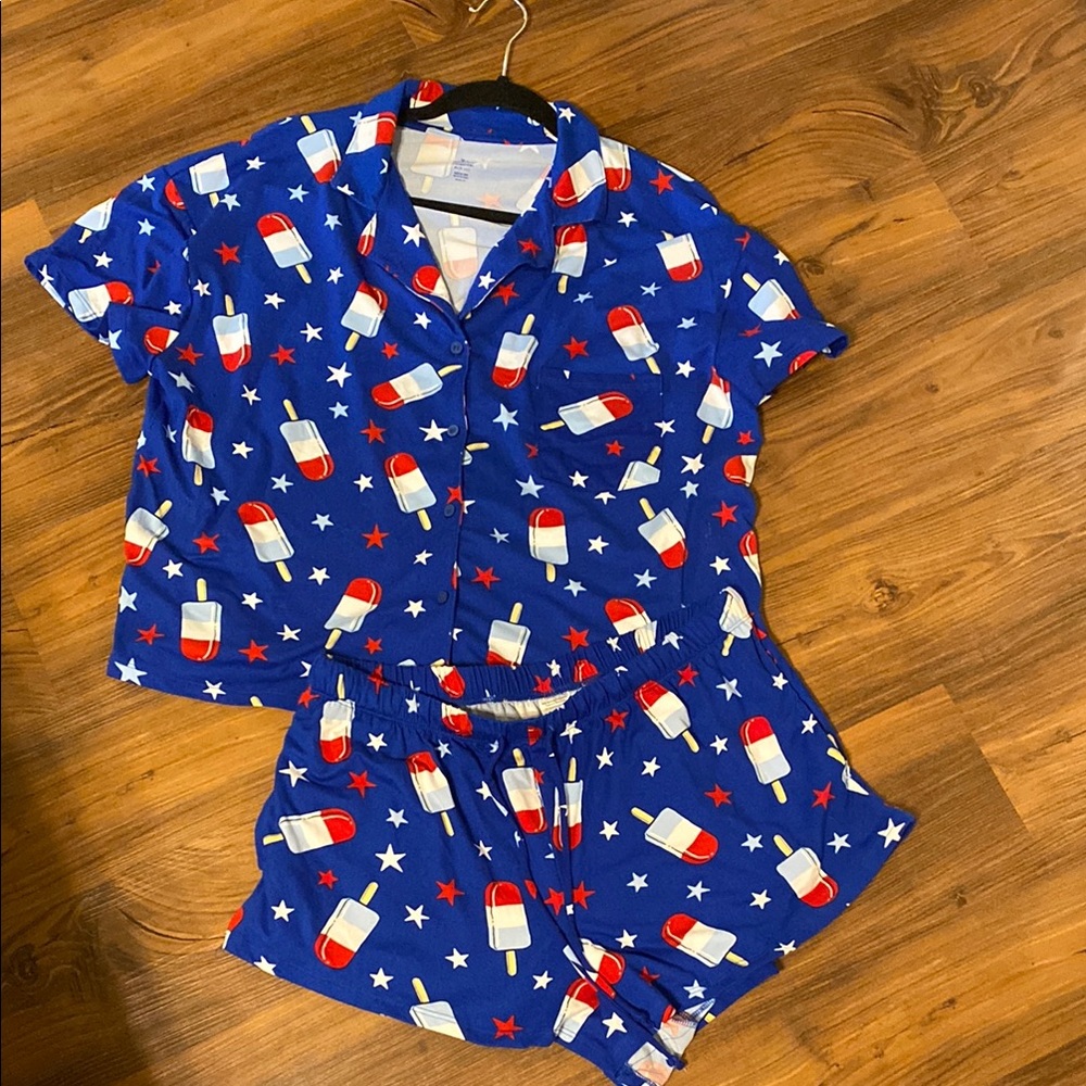 4th of July Bomb Pop Pajama Set